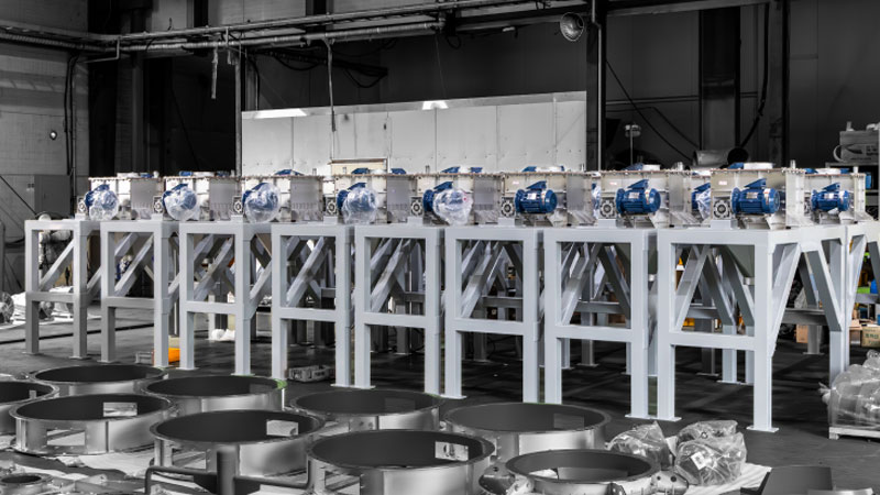Lithium pulverization system